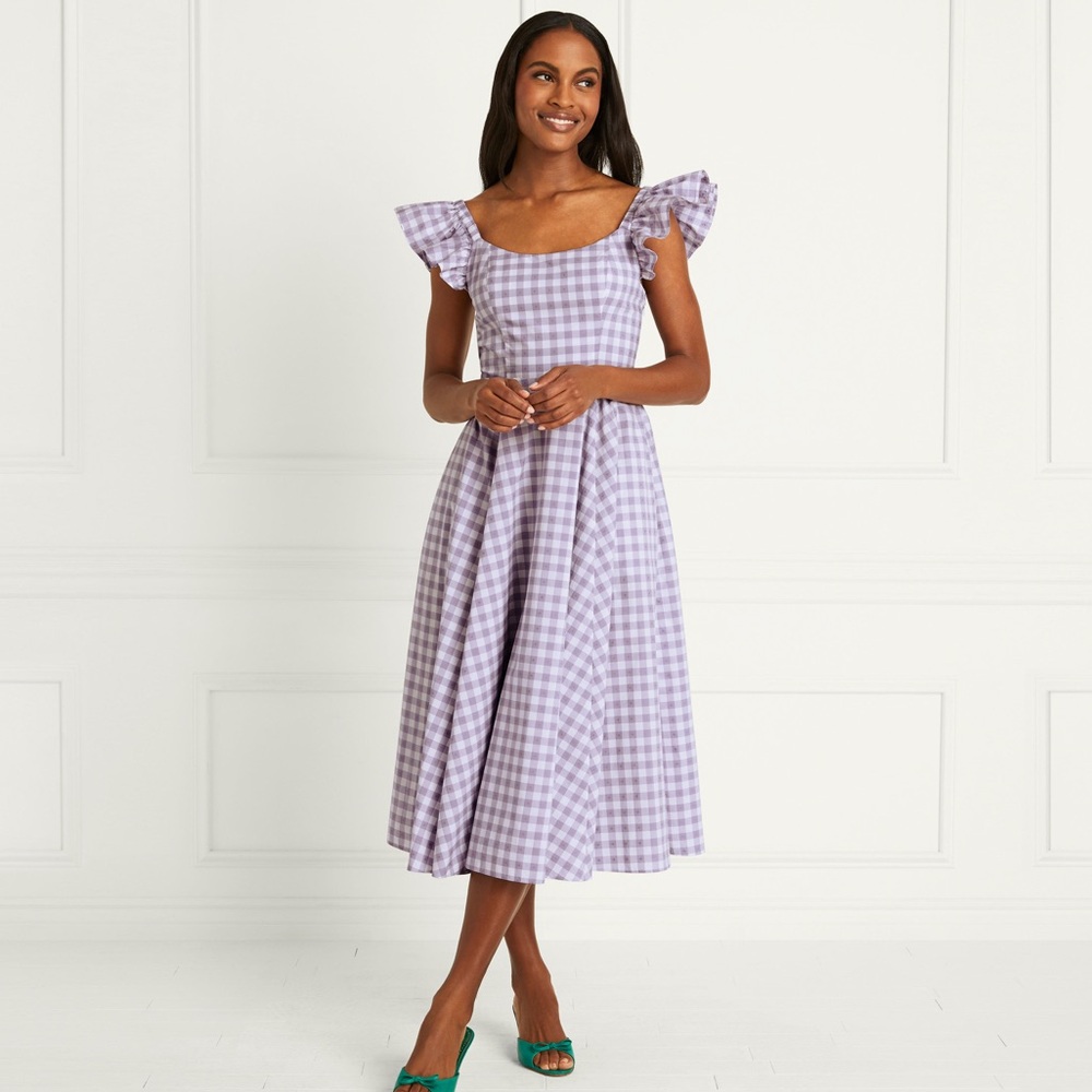 Hill House Home Daphne Purple Gingham GUC